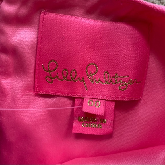 Lily Pulitzer Donna Romper Havana Pink - Picture 4 of 5